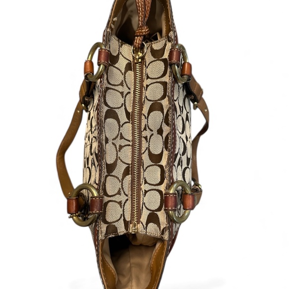 COACH Gallery Top-Zip Tote (model# E0768-11238) - Picture 3 of 11